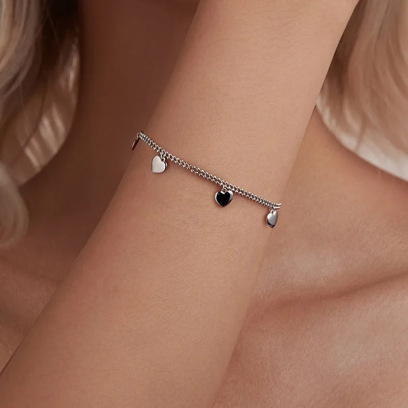 (image for) PANDORA Style Love double layer beads bracelet - BSB190 - View 6
