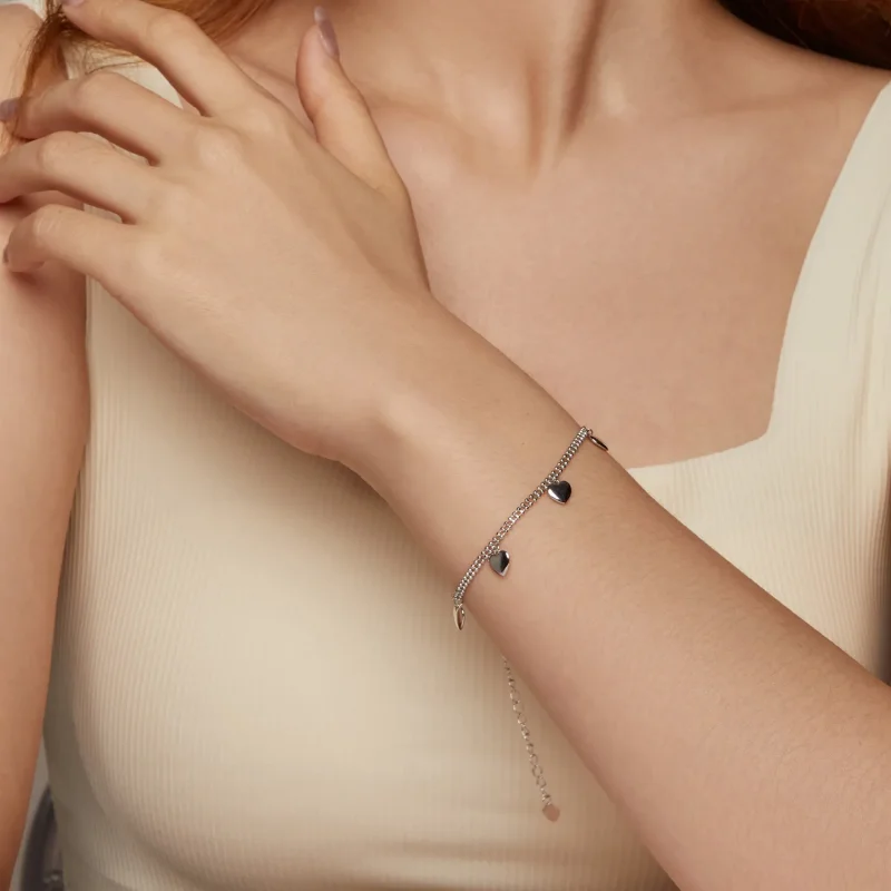 (image for) PANDORA Style Love double layer beads bracelet - BSB190 - View 9
