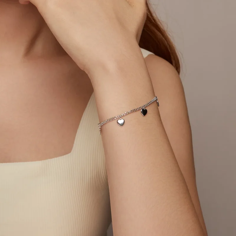 (image for) PANDORA Style Love double layer beads bracelet - BSB190 - View 10