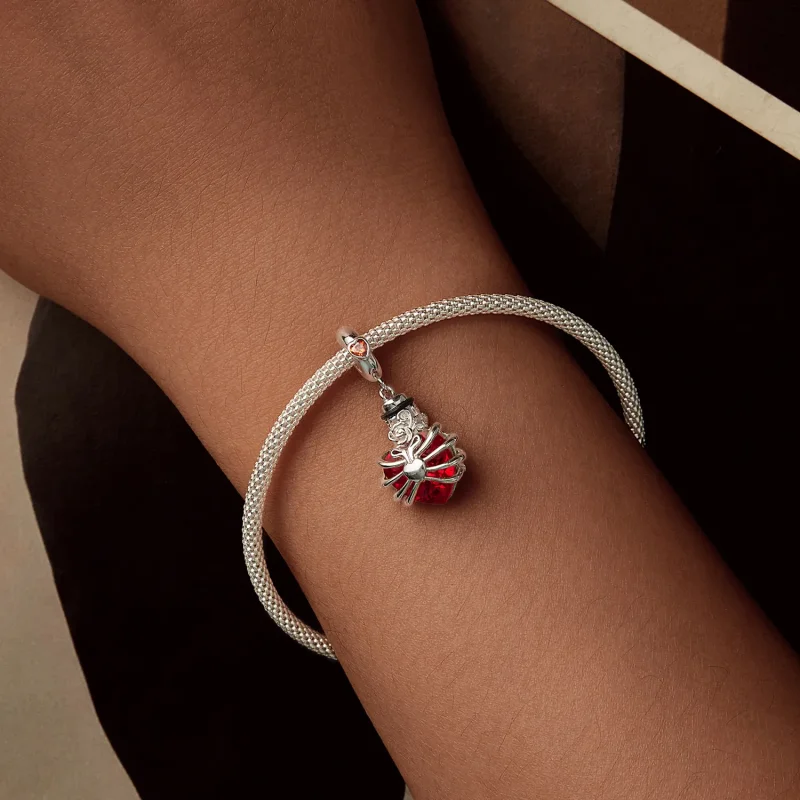 (image for) PANDORA Style Memorial Rose Heart Red - BSC1058-RD - View 5