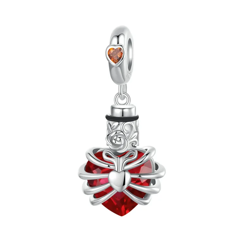 (image for) PANDORA Style Memorial Rose Heart Red - BSC1058-RD - View 9