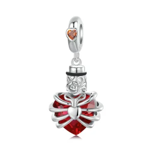 (image for) PANDORA Style Memorial Rose Heart Red - BSC1058-RD
