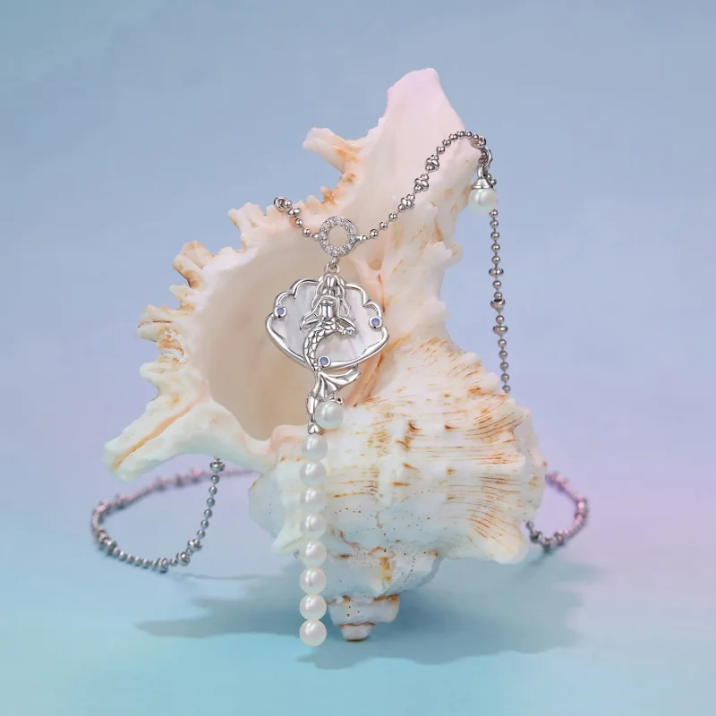 (image for) PANDORA Style Mermaid Necklace - YIN113 - View 2