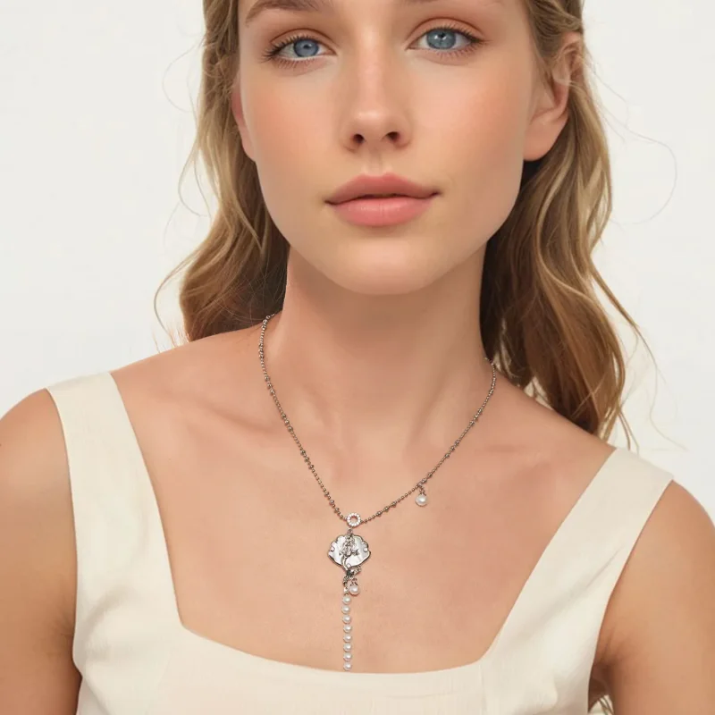 (image for) PANDORA Style Mermaid Necklace - YIN113 - View 6