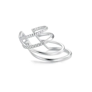 (image for) PANDORA Style Multi-layered ear cuff - BSE1063