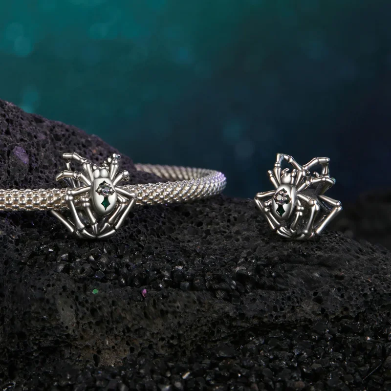 (image for) PANDORA Style Mysterious Spider Beads - BSC1062 - View 4