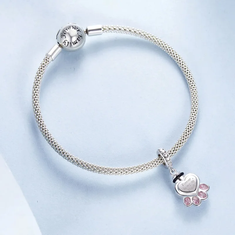 (image for) PANDORA Style Pet urn memorial box pendant - BSC1037 - View 5