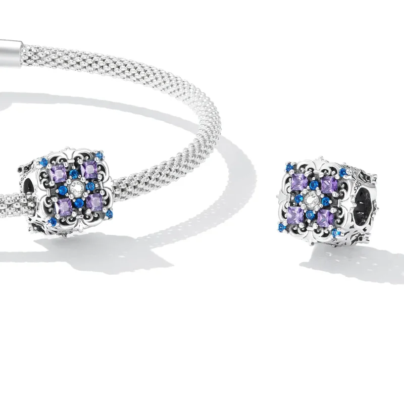(image for) PANDORA Style Retro pattern beads - BSC618 - View 4