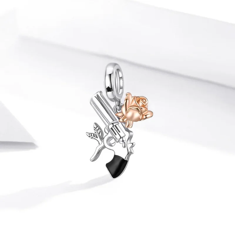 (image for) PANDORA Style Rose Pistol - BSC470 - View 2