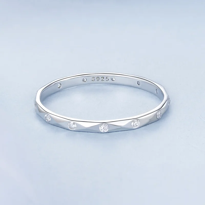 (image for) PANDORA Style Shining diamond small single ring - BSR578 - View 3