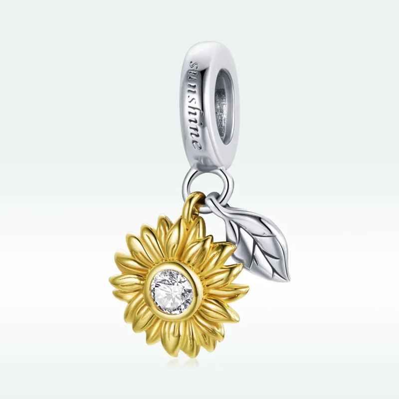 (image for) PANDORA Style Shining sunflower - BSC462 - View 3