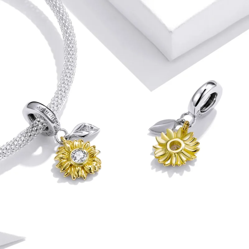 (image for) PANDORA Style Shining sunflower - BSC462 - View 4