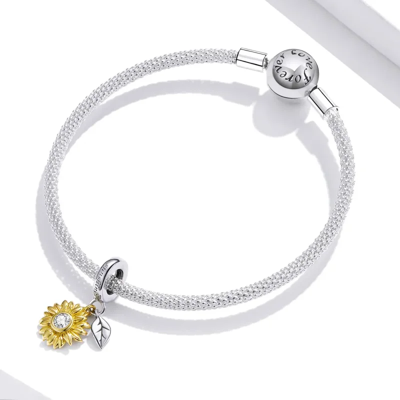 (image for) PANDORA Style Shining sunflower - BSC462 - View 5