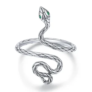 (image for) PANDORA Style Silver Snake Ring - BSR199