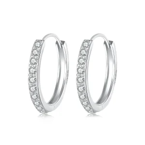 PANDORA Style Simple sterling silver earrings - BSE1060-AL (image for) PANDORA Style Simple sterling silver earrings - BSE1060-AL
