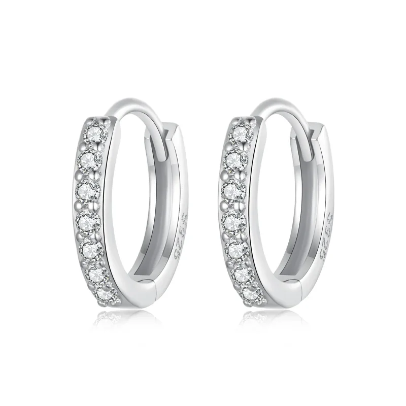 (image for) PANDORA Style Simple sterling silver earrings - BSE1060-AS