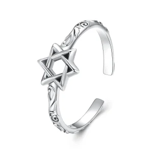 (image for) PANDORA Style Six-pointed star ring - SCR1078-E