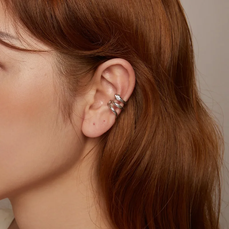 (image for) PANDORA Style Snake Ear Cuff - SCE1779 - View 10