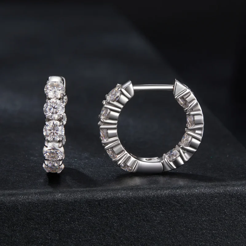 (image for) PANDORA Style Sparkling earrings (one certificate) - MSE069 - View 2