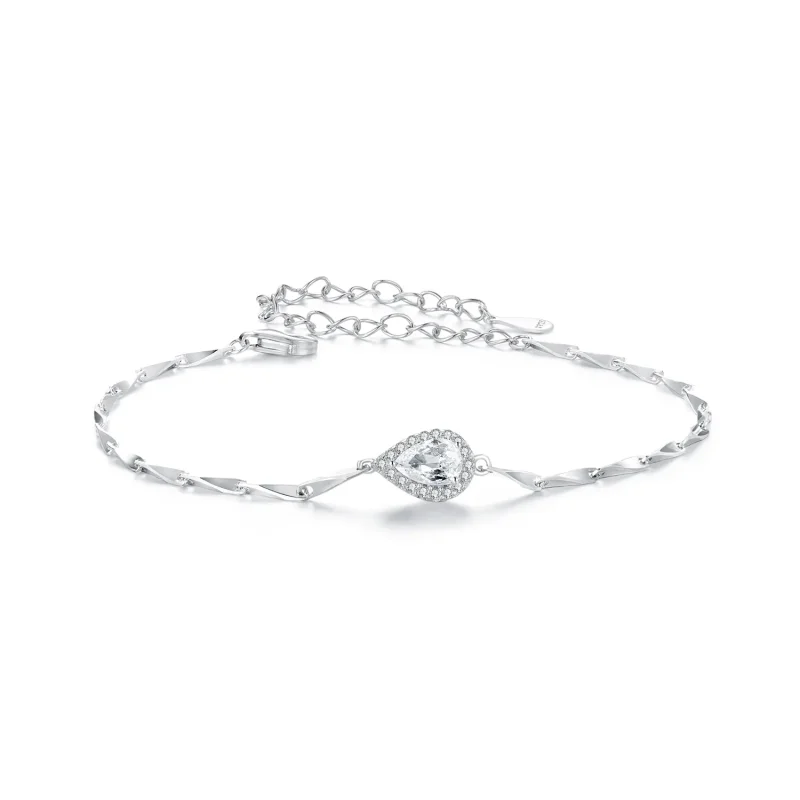 (image for) PANDORA Style Sparkling Water Drop Bracelet - BSB185