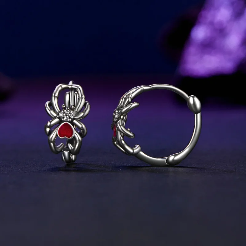 (image for) PANDORA Style Spider Earrings - SCE1799 - View 2