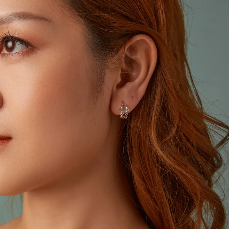 (image for) PANDORA Style Spider Earrings - SCE1799 - View 9