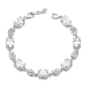 (image for) PANDORA Style Star and Moon Bracelet - YIB068-A