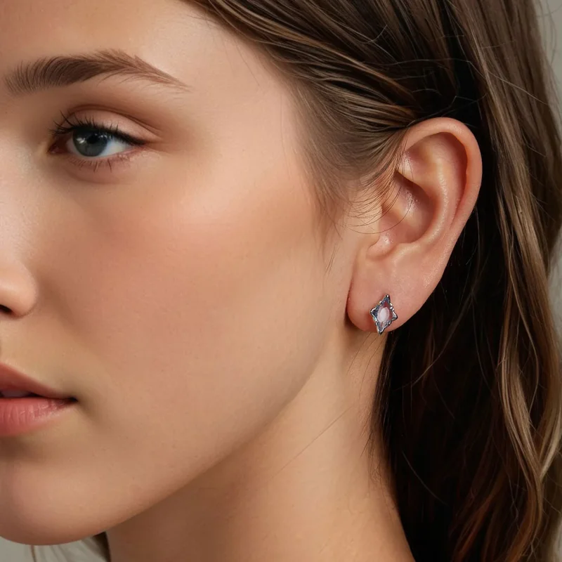 (image for) PANDORA Style Star earrings - BSE1050 - View 7