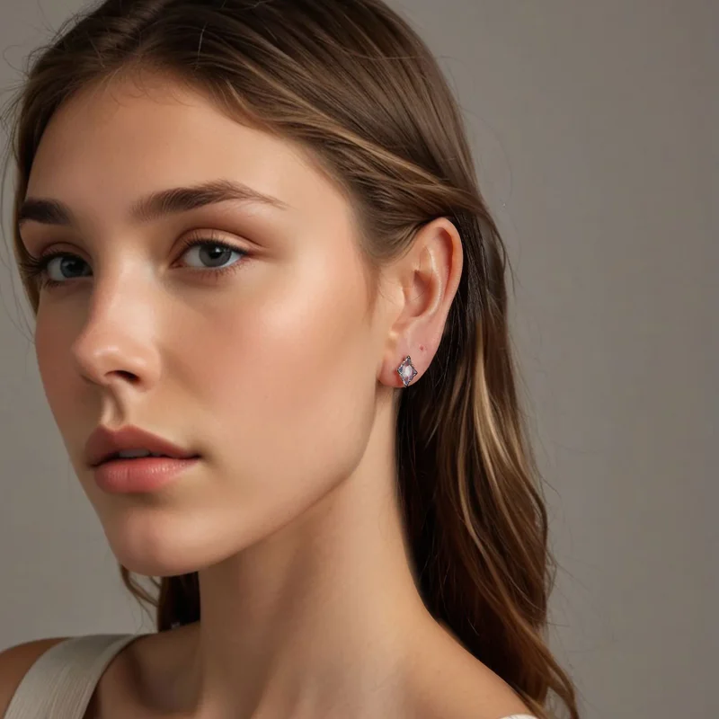 (image for) PANDORA Style Star earrings - BSE1050 - View 8
