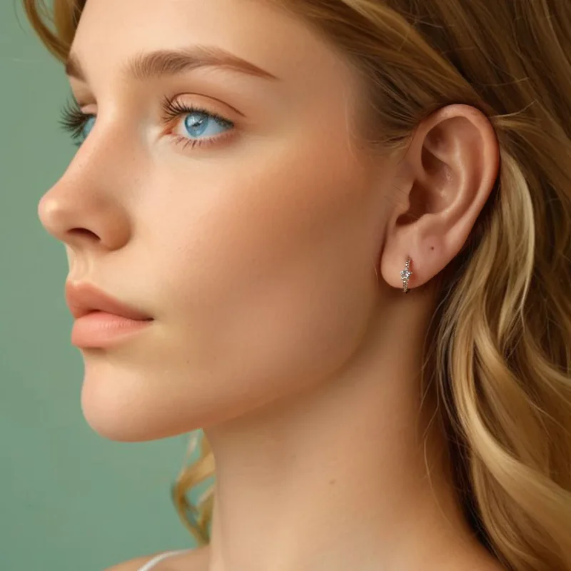 (image for) PANDORA Style Star Earrings - BSE1090 - View 8