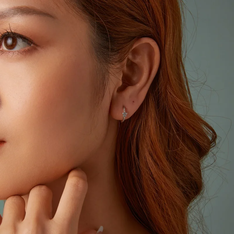 (image for) PANDORA Style Star Earrings - BSE1090 - View 10