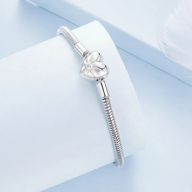 (image for) PANDORA Style Star Heart Basic Bracelet - BSB196 - View 2