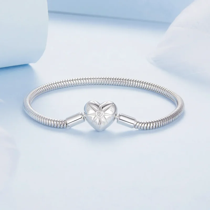 (image for) PANDORA Style Star Heart Basic Bracelet - BSB196 - View 4