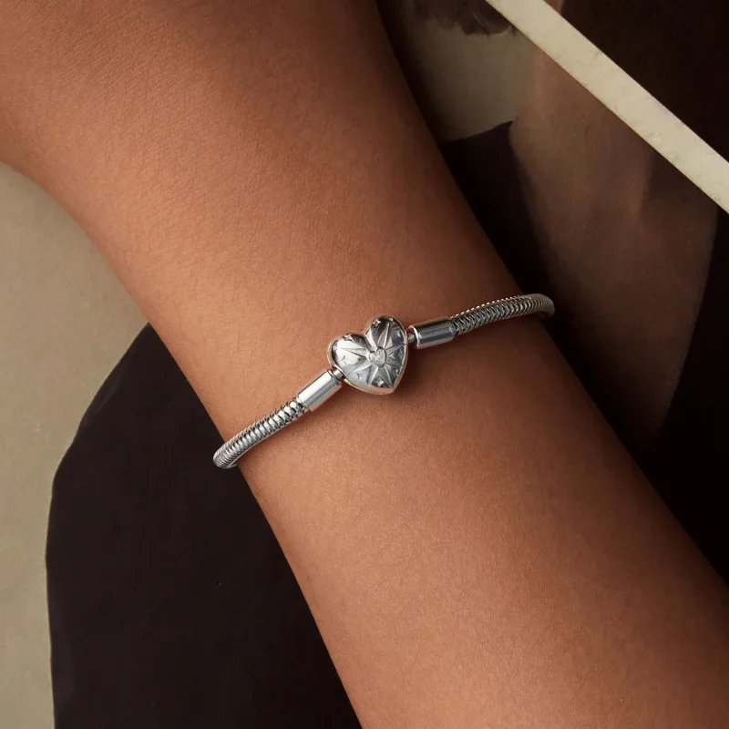 (image for) PANDORA Style Star Heart Basic Bracelet - BSB196 - View 8
