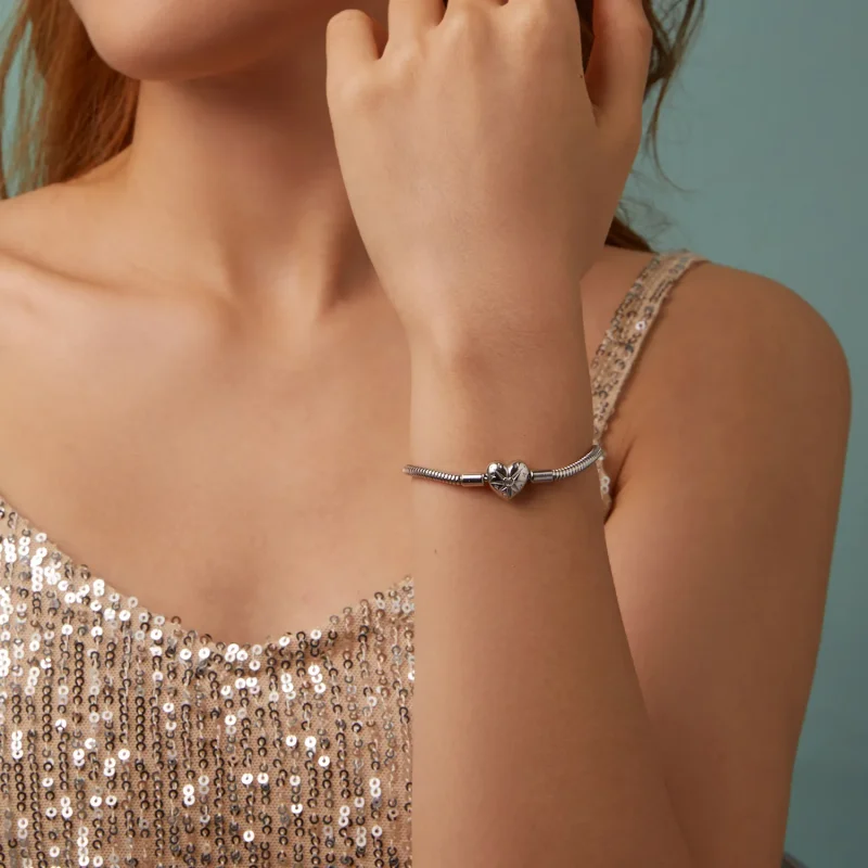 (image for) PANDORA Style Star Heart Basic Bracelet - BSB196 - View 11