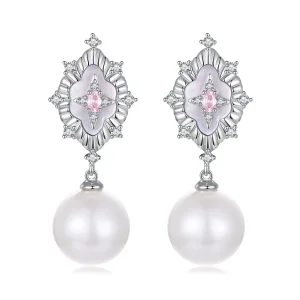 (image for) PANDORA Style Starlight pink earrings - YIE246