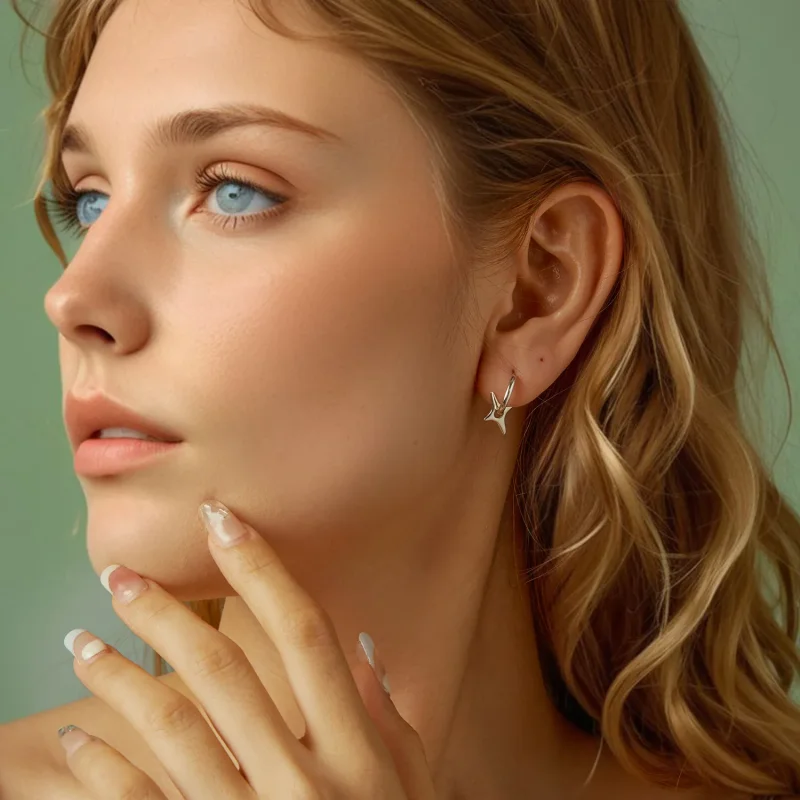 (image for) PANDORA Style Starry Earrings - BSE1083 - View 7