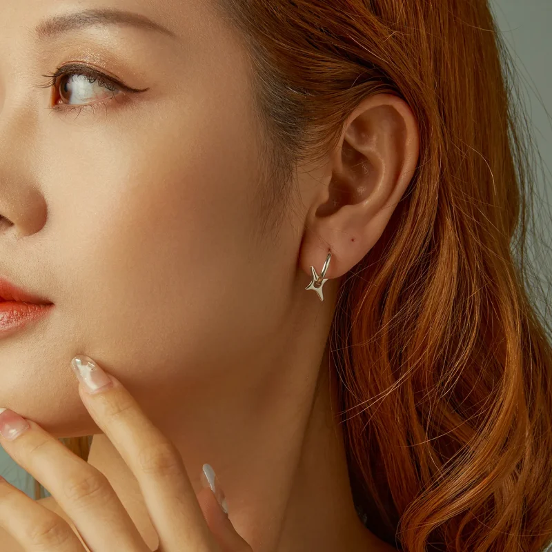 (image for) PANDORA Style Starry Earrings - BSE1083 - View 9