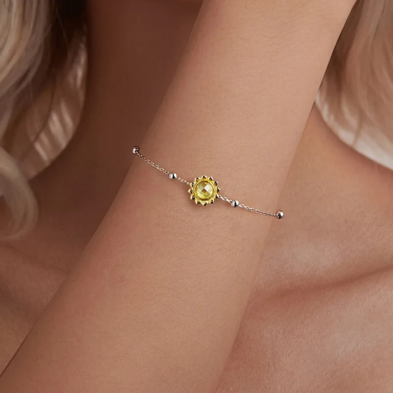 (image for) PANDORA Style Sunflower Bracelet - SCB282 - View 6
