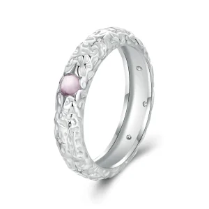 (image for) PANDORA Style Textured Wide Ring - BSR604