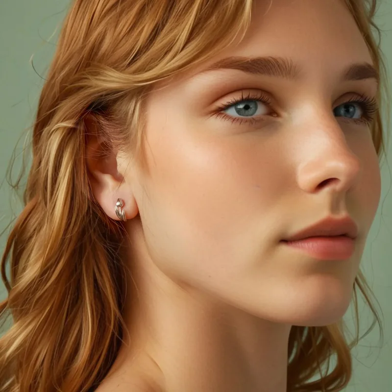 (image for) PANDORA Style Tulip Earrings - BSE1085 - View 8