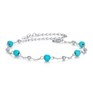 (image for) PANDORA Style Turquoise Bracelet - BSB197