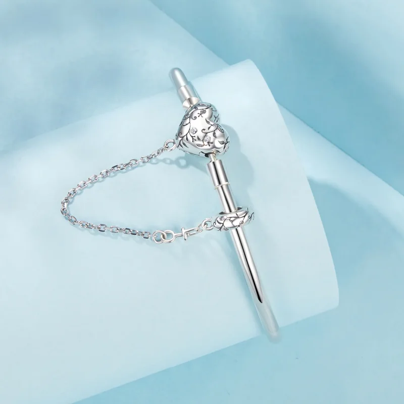 (image for) PANDORA Style Vintage Heart Bracelet - SCB287 - View 2