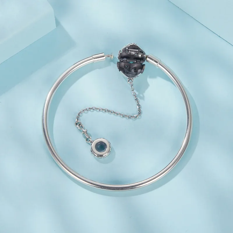 (image for) PANDORA Style Vintage Heart Bracelet - SCB287 - View 4