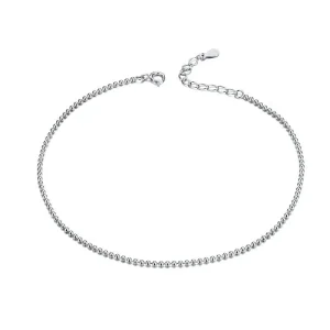 Silver Simple Anklet - SCT002 (image for) Silver Simple Anklet - SCT002