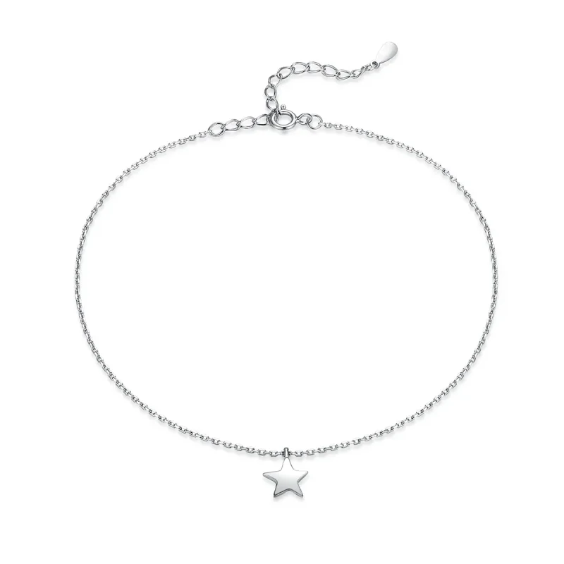 (image for) Silver Starry Anklet - SCT009