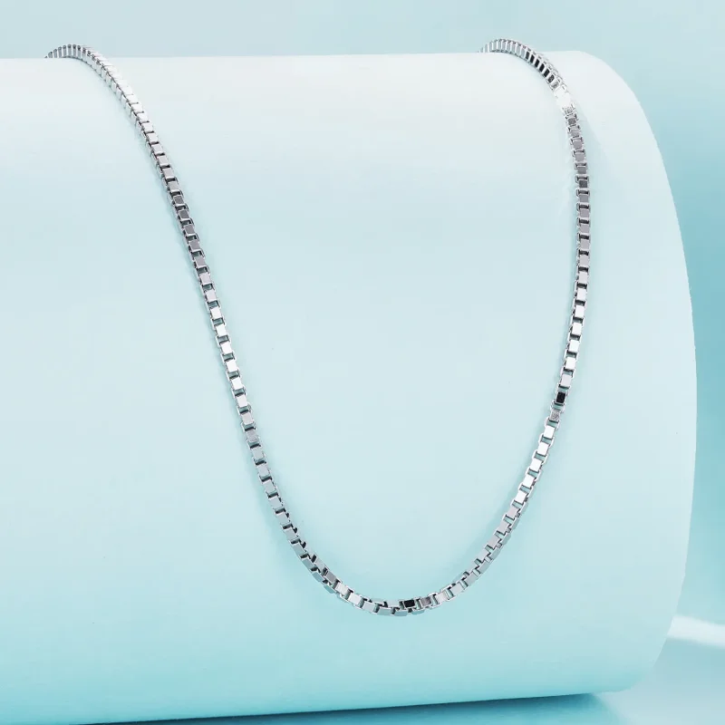 (image for) Pandora Style 0.8 Boxchain Basics Chain Necklace - SCA024 - View 2