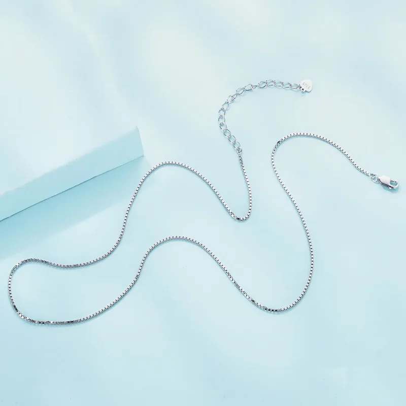 (image for) Pandora Style 0.8 Boxchain Basics Chain Necklace - SCA024 - View 3