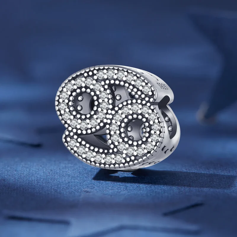 (image for) Pandora Style Cancer Lucky Zodiac Charm - SCC2516-4 - View 2