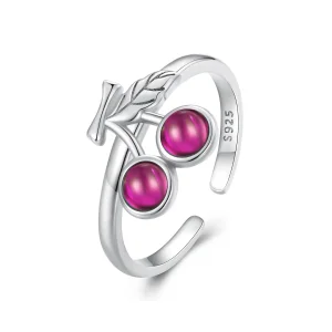 (image for) Pandora Style Cherry Open Ring - SCR936